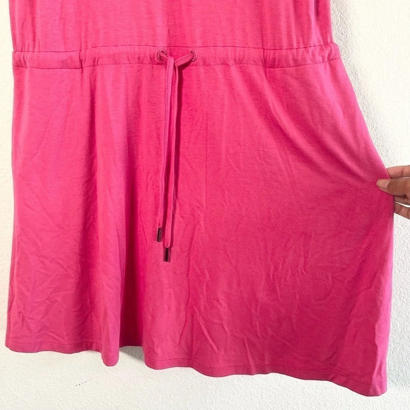 New Sweaty Betty Pink Take it Easy Drop Waist Dress Medium - Picture 4 of 8